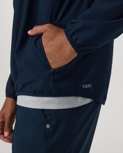 Outdoor Trainer Shell Men's Lightweight Full-Zip Ink Jacket | Vuori for sale - US 4790