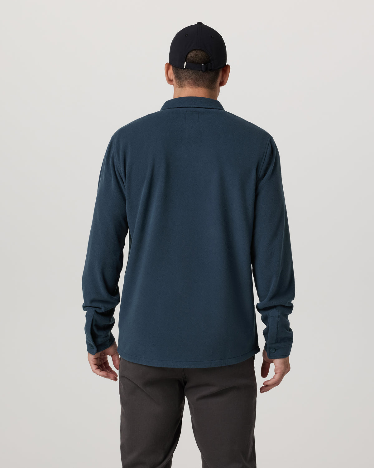 Aspen Shirt Jacket Men's Ocean Blue Fleece Shirt Jacket | Vuori online - US 7467