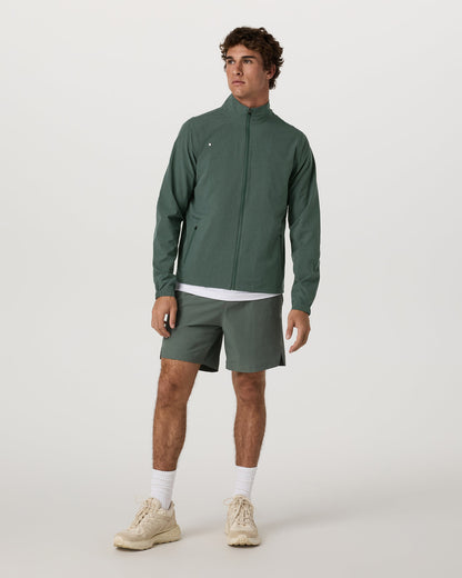 Venture Track Jacket Men's Agate Green Workout Jacket | Vuori discount - US 1850