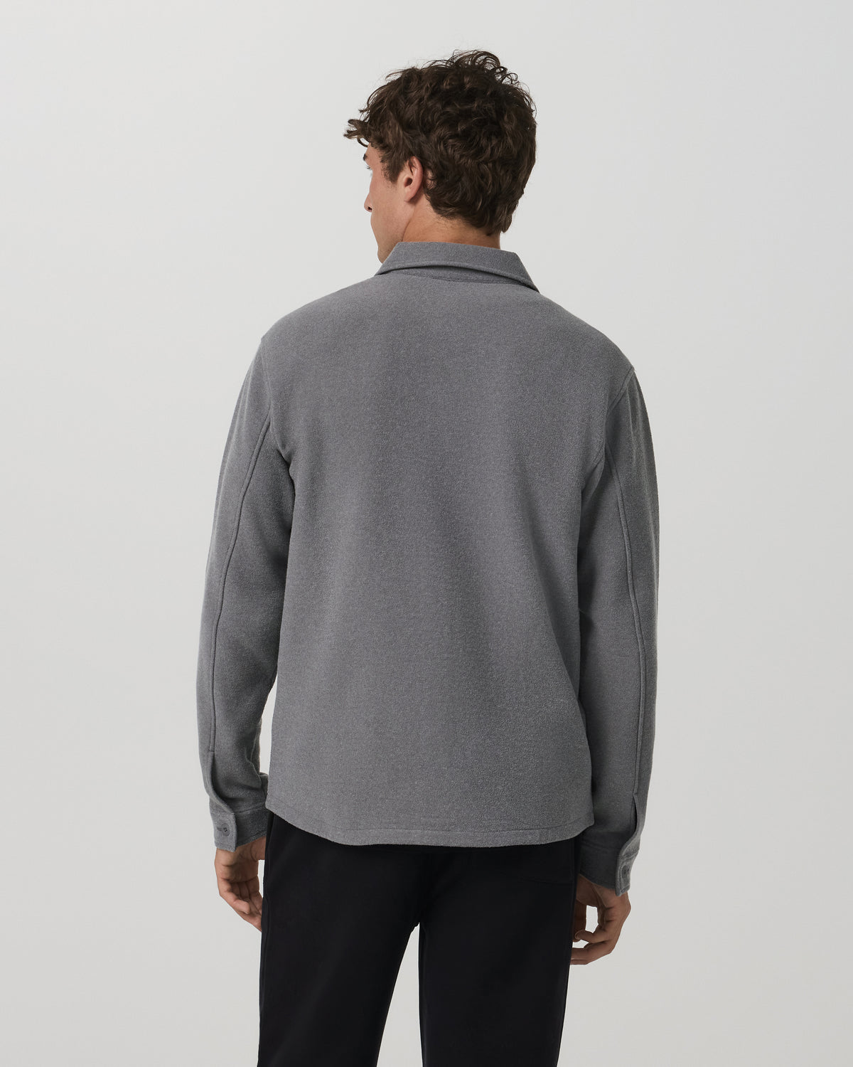 Beach Fleece Shirt Jacket Men's Pinecone Heather Jacket | Vuori outlet - US 6029