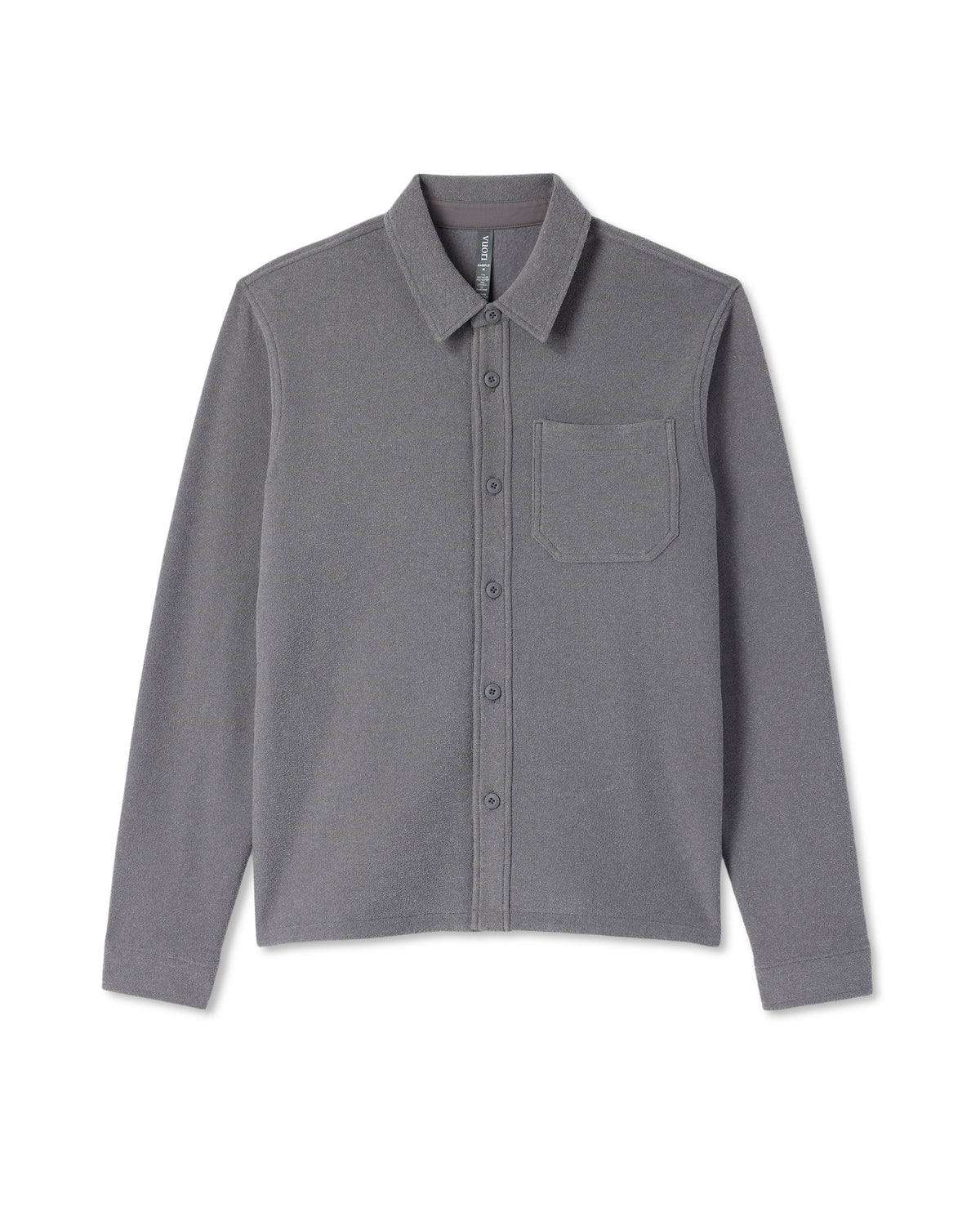 Beach Fleece Shirt Jacket Men's Pinecone Heather Jacket | Vuori outlet - US 6029
