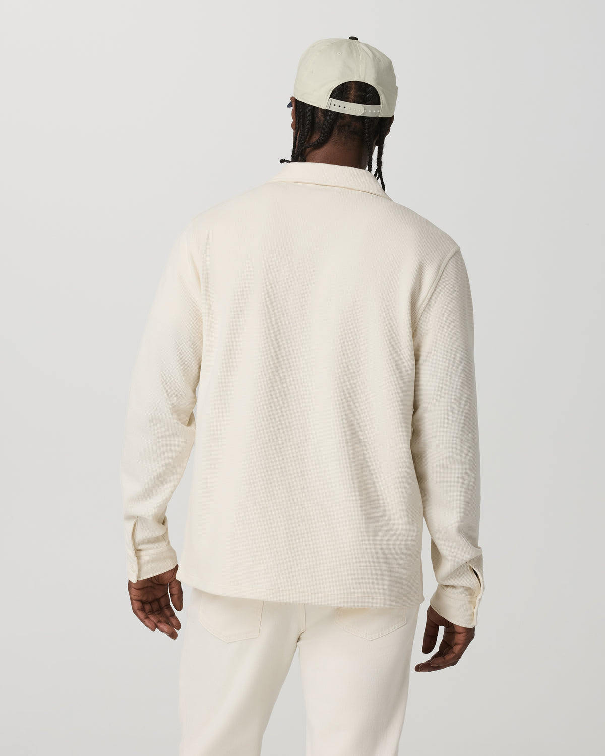 Waffle Shirt Jacket Versatile Men's Natural Shirt Jacket | Vuori sale - US 2496
