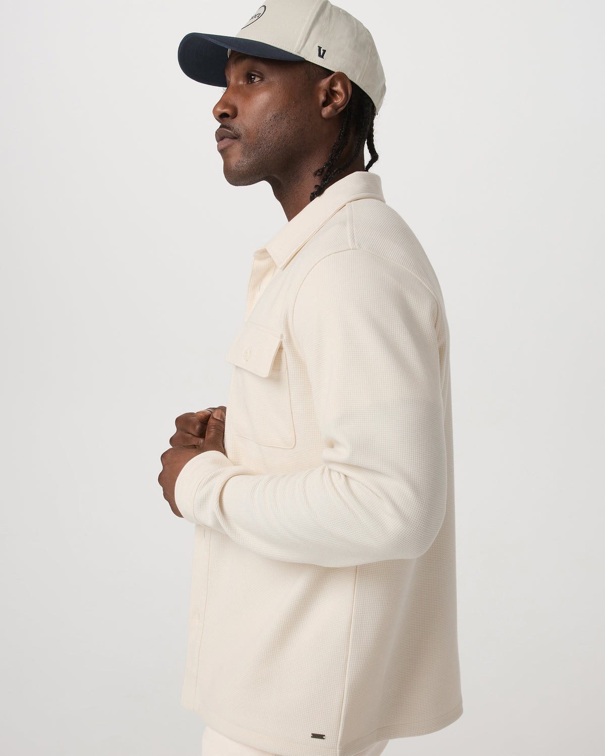 Waffle Shirt Jacket Versatile Men's Natural Shirt Jacket | Vuori sale - US 2496