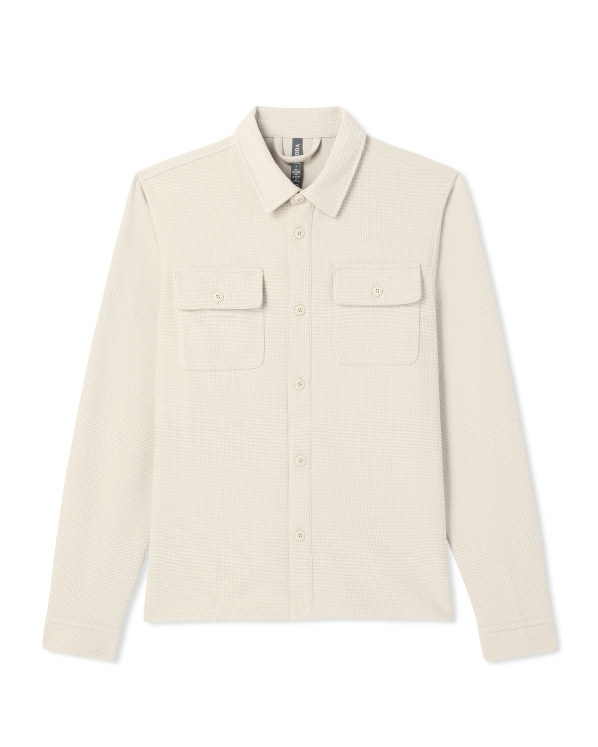 Waffle Shirt Jacket Versatile Men's Natural Shirt Jacket | Vuori sale - US 2496