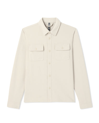Waffle Shirt Jacket Versatile Men's Natural Shirt Jacket | Vuori sale - US 2496