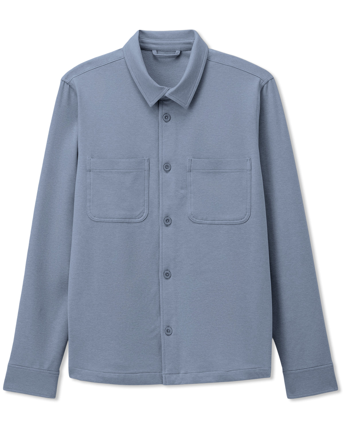 Coronado Shirt Jacket Men's Slate Blue Heather Jacket | Vuori onsale - US 8986