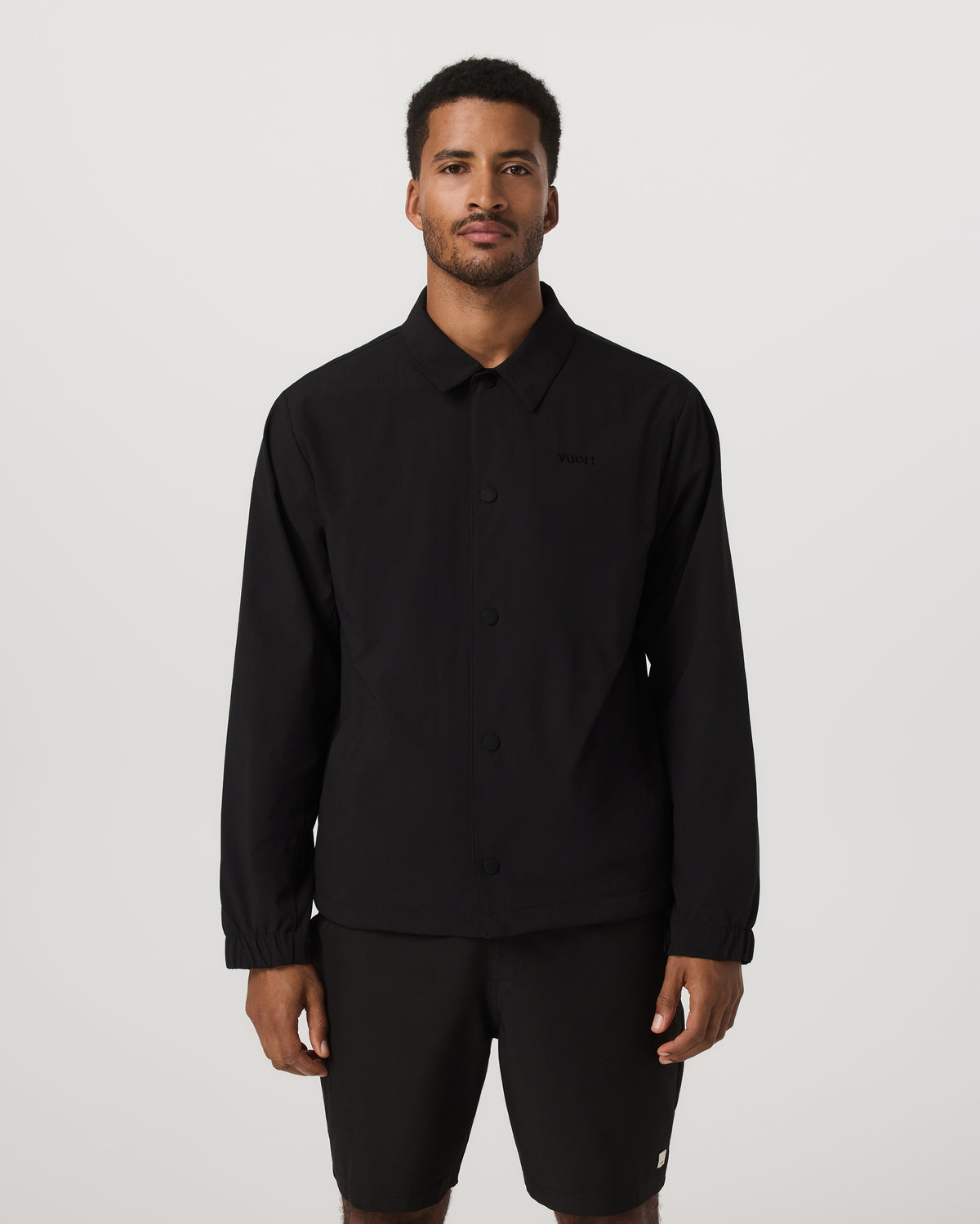 V1 Coach Jacket Men's Black Vintage Style Jacket | Vuori discount - US 5665