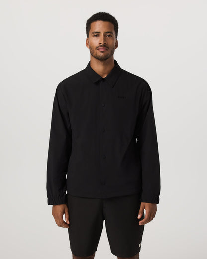 V1 Coach Jacket Men's Black Vintage Style Jacket | Vuori discount - US 5665