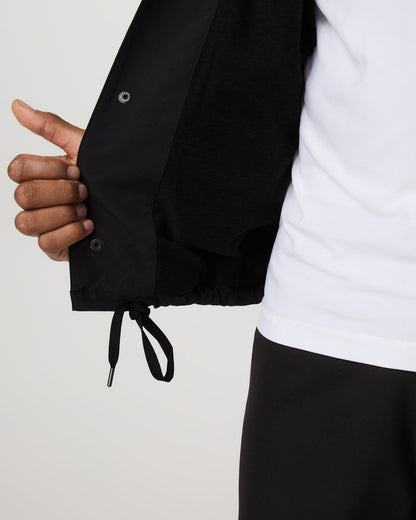 V1 Coach Jacket Men's Black Vintage Style Jacket | Vuori discount - US 5665