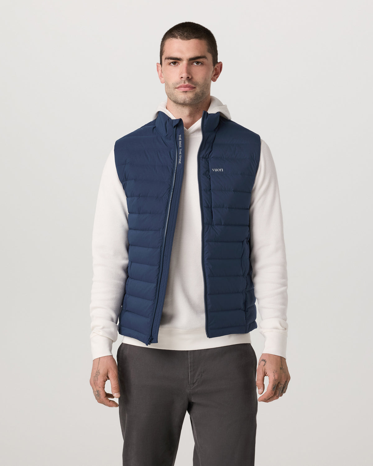 Steadfast Insulated Vest Men's Blue Coast Vest | Vuori online - US 6636