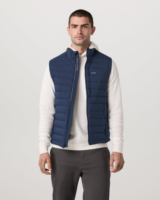 Steadfast Insulated Vest Men's Blue Coast Vest | Vuori online - US 6636