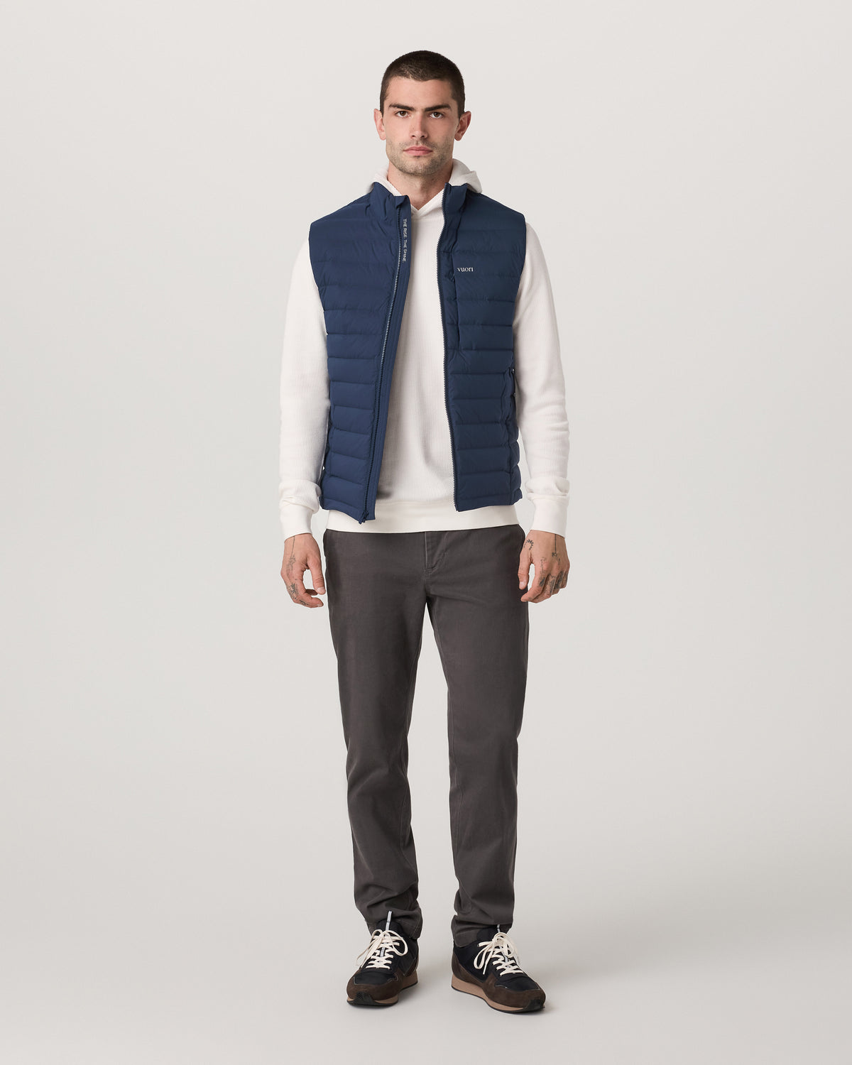 Steadfast Insulated Vest Men's Blue Coast Vest | Vuori online - US 6636