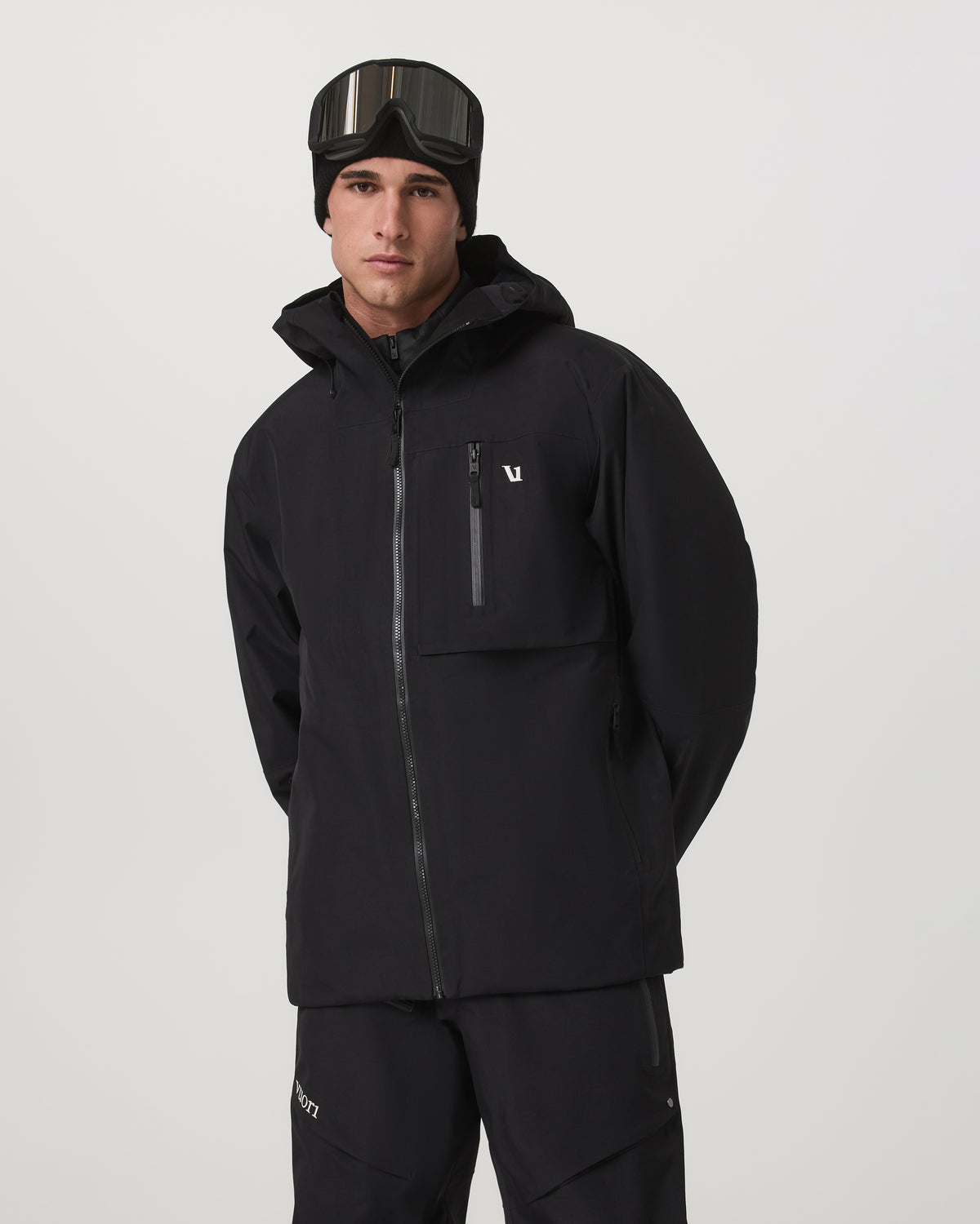 Taika Snow Shell Men's Black Ski/Board Jacket for Winter | Vuori discount - US 4947
