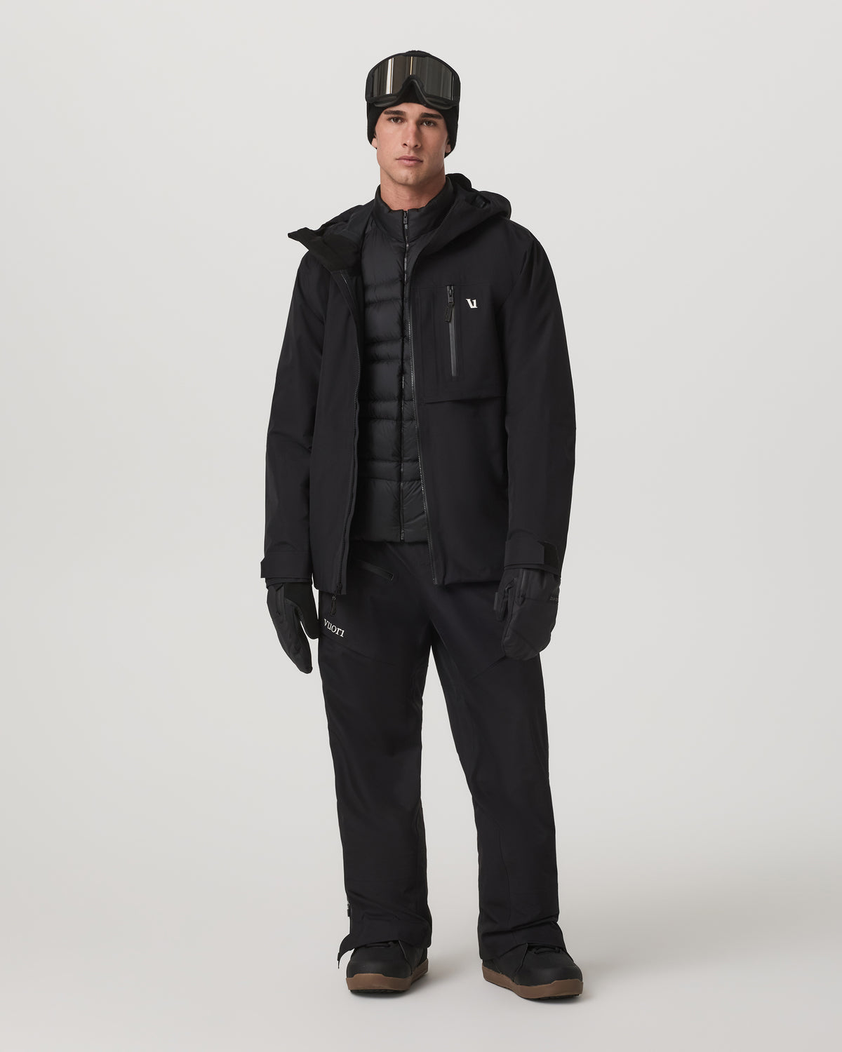 Taika Snow Shell Men's Black Ski/Board Jacket for Winter | Vuori discount - US 4947