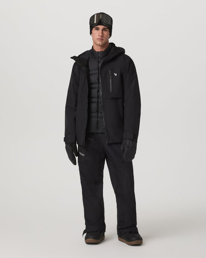 Taika Snow Shell Men's Black Ski/Board Jacket for Winter | Vuori discount - US 4947
