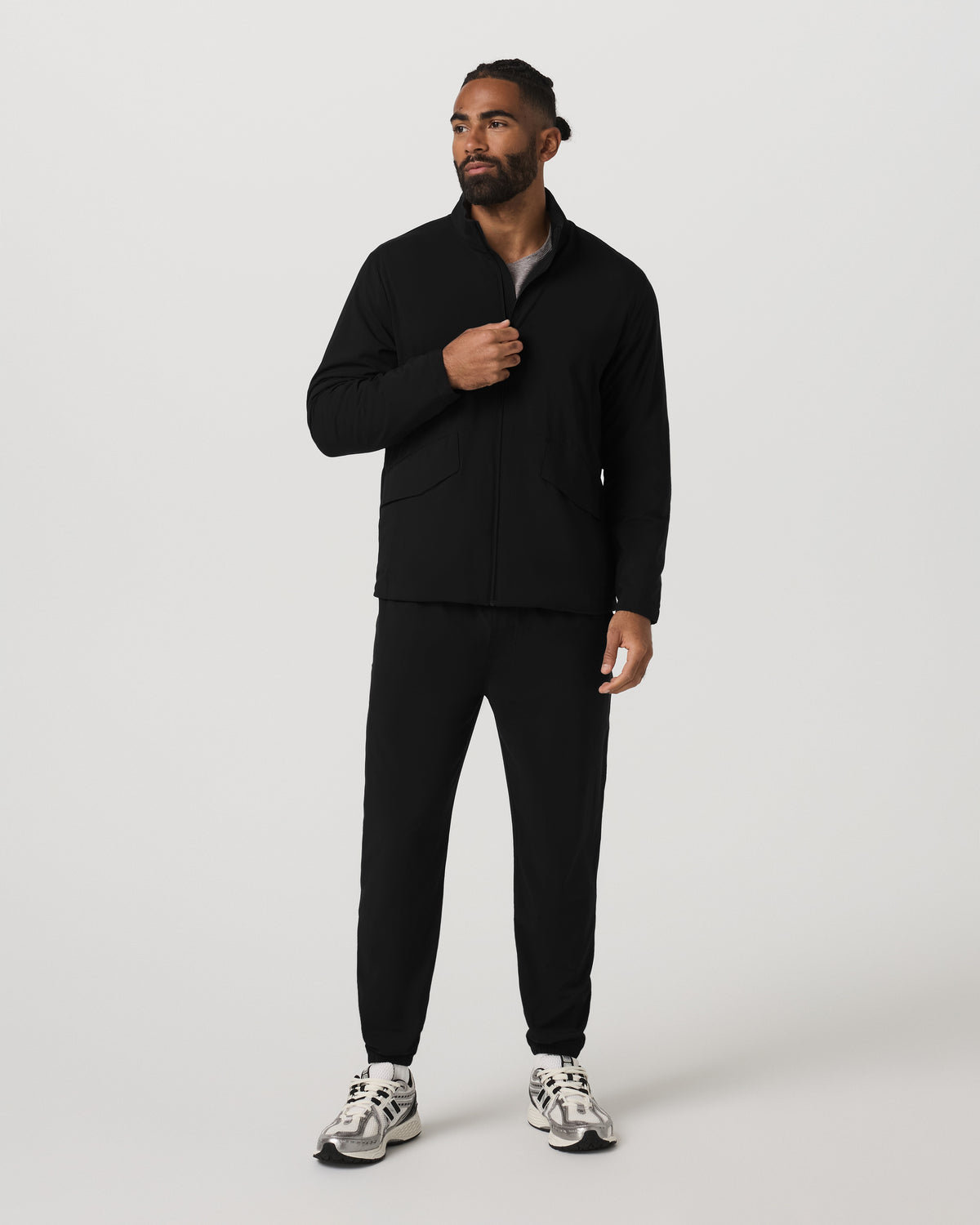 Octa Wind Shell Multi-Purpose Men's Black Jacket | Vuori shop - US 8474