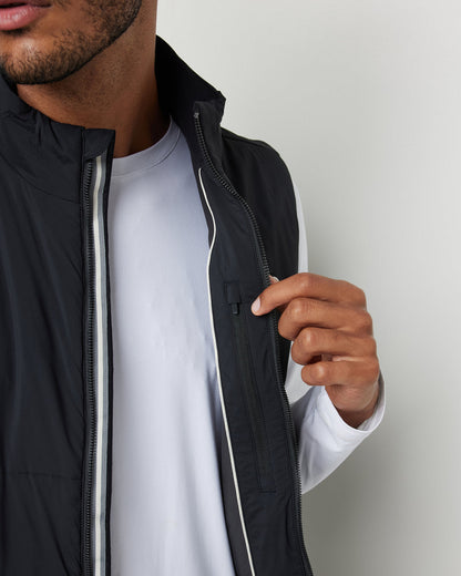 Echo Insulated Vest 2.0 Men's Black Vest | Vuori onsale - US 3655