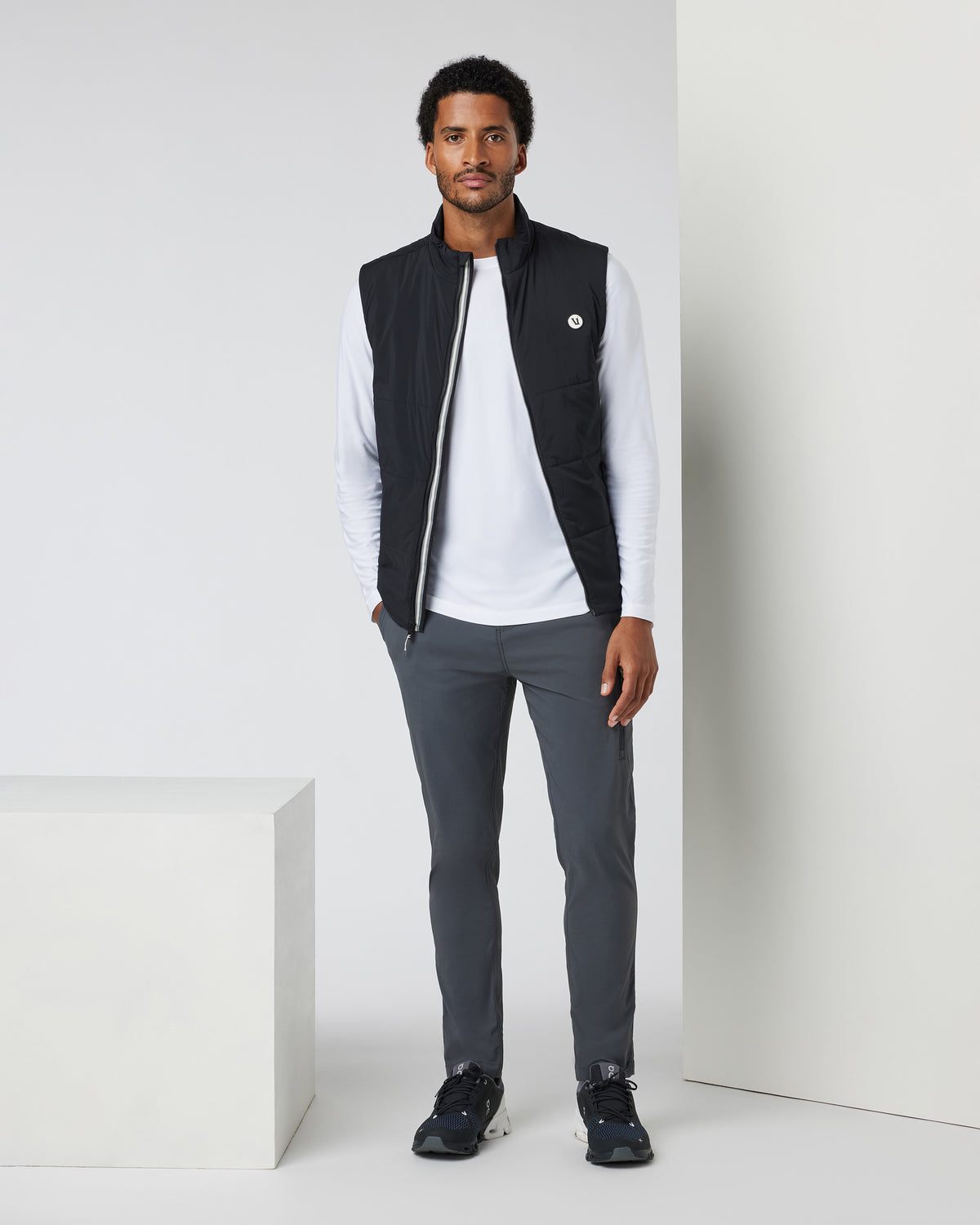 Echo Insulated Vest 2.0 Men's Black Vest | Vuori onsale - US 3655