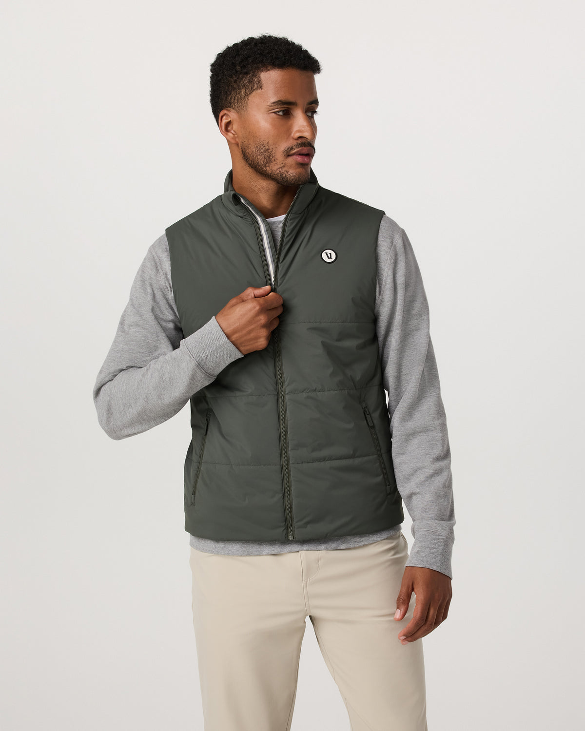 Echo Insulated Vest 2.0 Men's River Rock Vest | Vuori for sale - US 9861