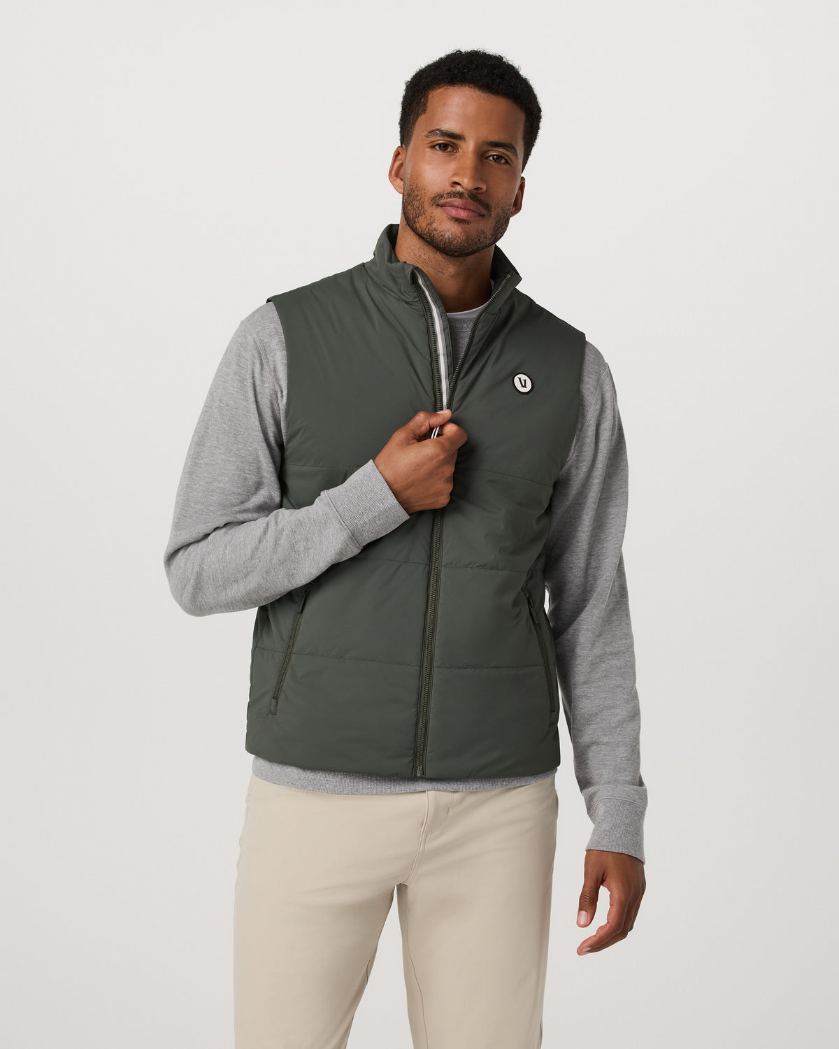 Echo Insulated Vest 2.0 Men's River Rock Vest | Vuori for sale - US 9861