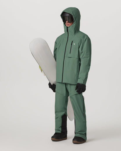 Taika Snow Shell Men's Sea Pine Ski/Board Jacket | Vuori online - US 2991