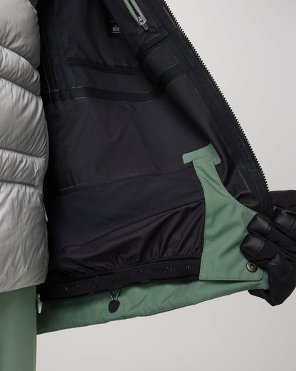 Taika Snow Shell Men's Sea Pine Ski/Board Jacket | Vuori online - US 2991