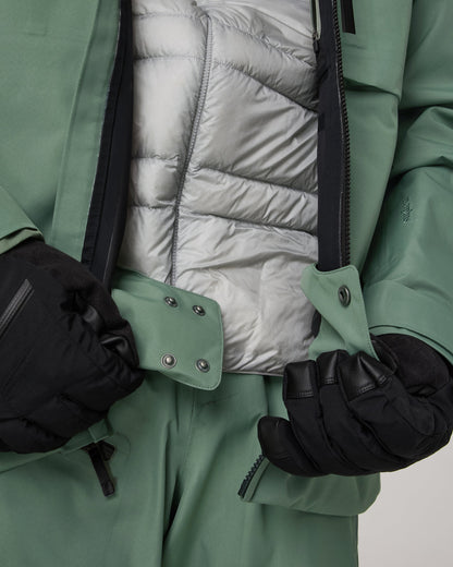 Taika Snow Shell Men's Sea Pine Ski/Board Jacket | Vuori online - US 2991