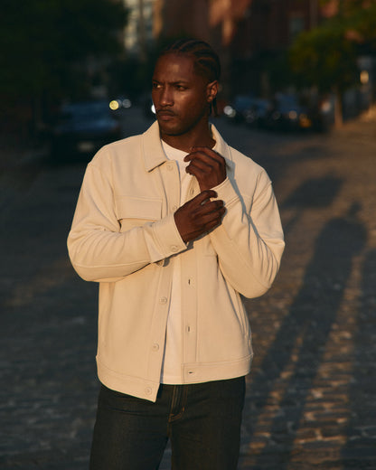 Seaside Shirt Jacket Men's Salt Lifestyle Jacket | Vuori shop - US 2782