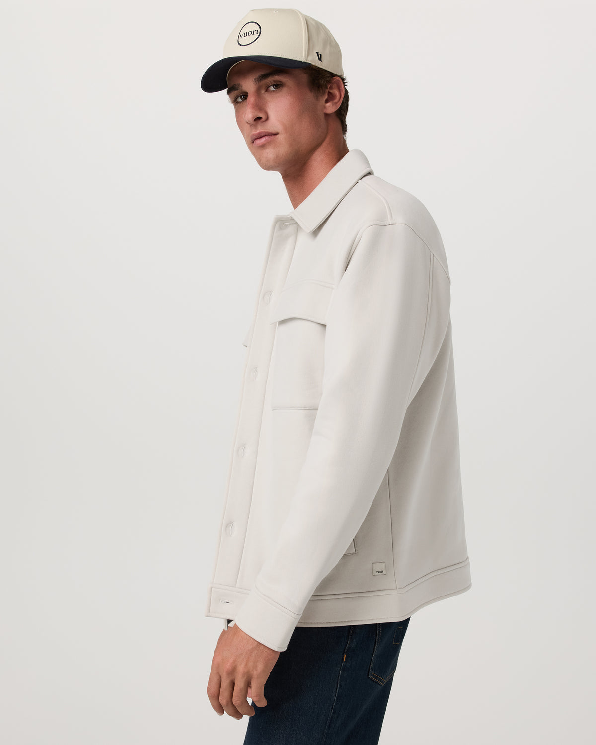Seaside Shirt Jacket Men's Salt Lifestyle Jacket | Vuori shop - US 2782