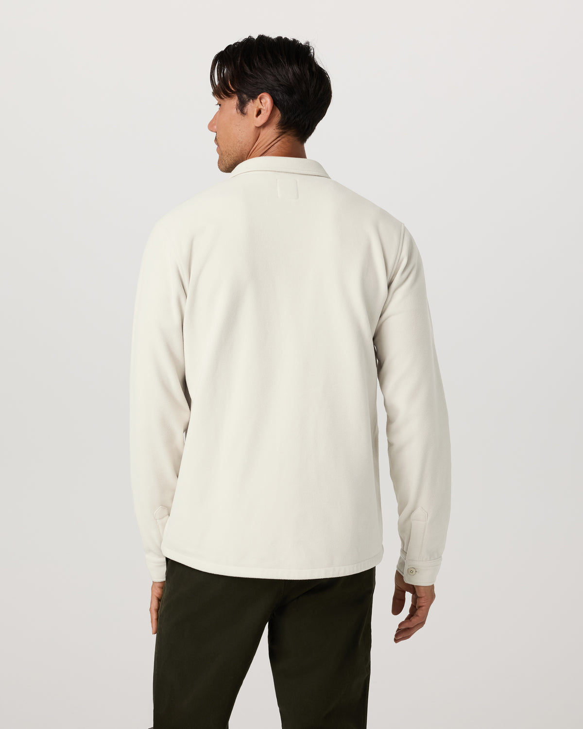 Aspen Shirt Jacket Men's Mushroom Fleece Shirt Jacket | Vuori sale - US 6733