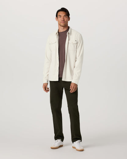 Aspen Shirt Jacket Men's Mushroom Fleece Shirt Jacket | Vuori sale - US 6733