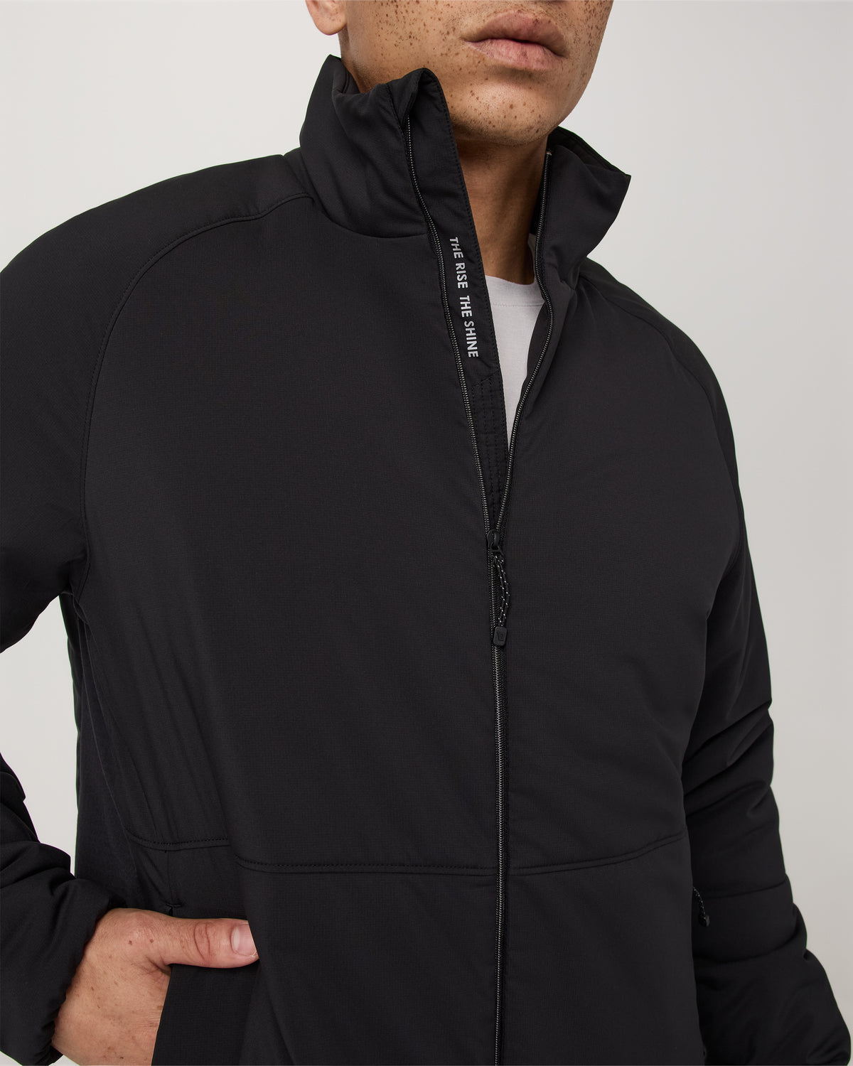 Malin Hybrid Jacket Men's Classic Fit Black Jacket | Vuori onsale - US 7907