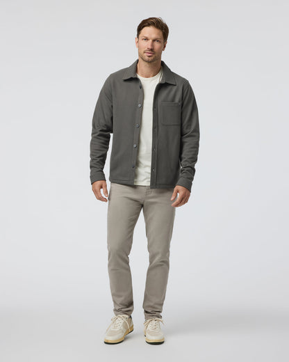 Beldon Shirt Jacket Knit Twill Oregano | Vuori online - US 9351