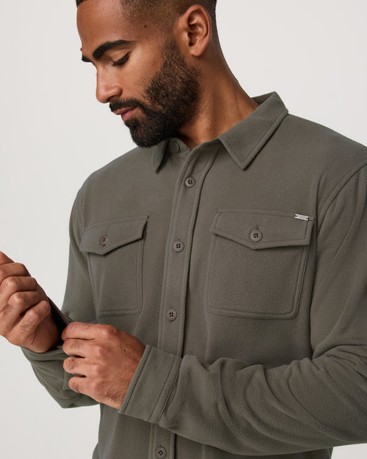 Aspen Shirt Jacket Men's Root Fleece Shirt Jacket | Vuori discount - US 9259