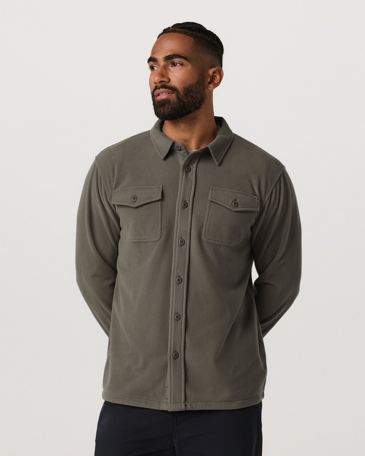 Aspen Shirt Jacket Men's Root Fleece Shirt Jacket | Vuori discount - US 9259