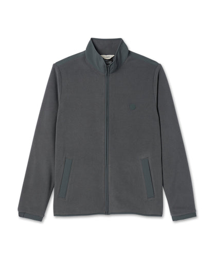 Aspen Full Zip Jacket Dark Pewter Fleece Jacket | Vuori outlet - US 5259