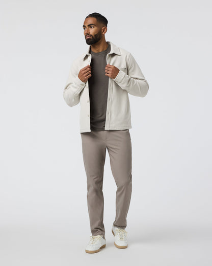 Beldon Shirt Jacket Knit Twill Oatmeal | Vuori sale - US 4603