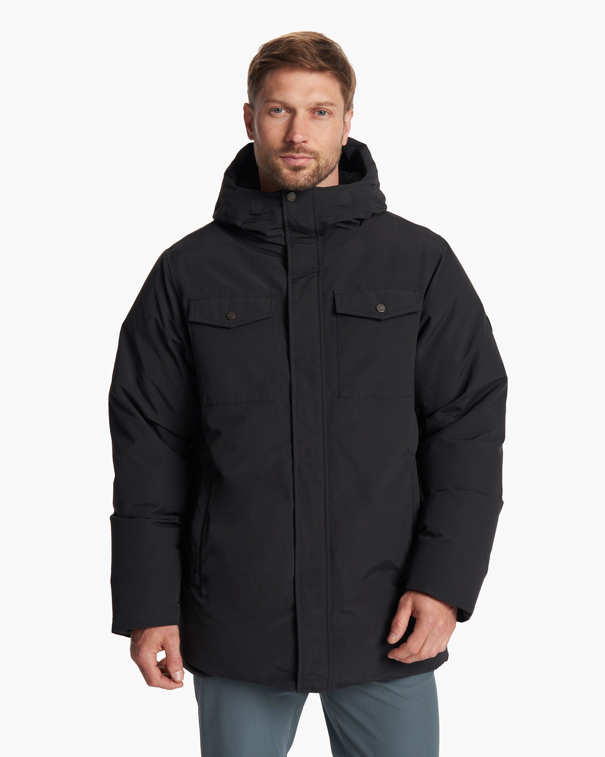 Northmost Insulated Parka Men's Black Down Parka | Vuori onsale - US 9268
