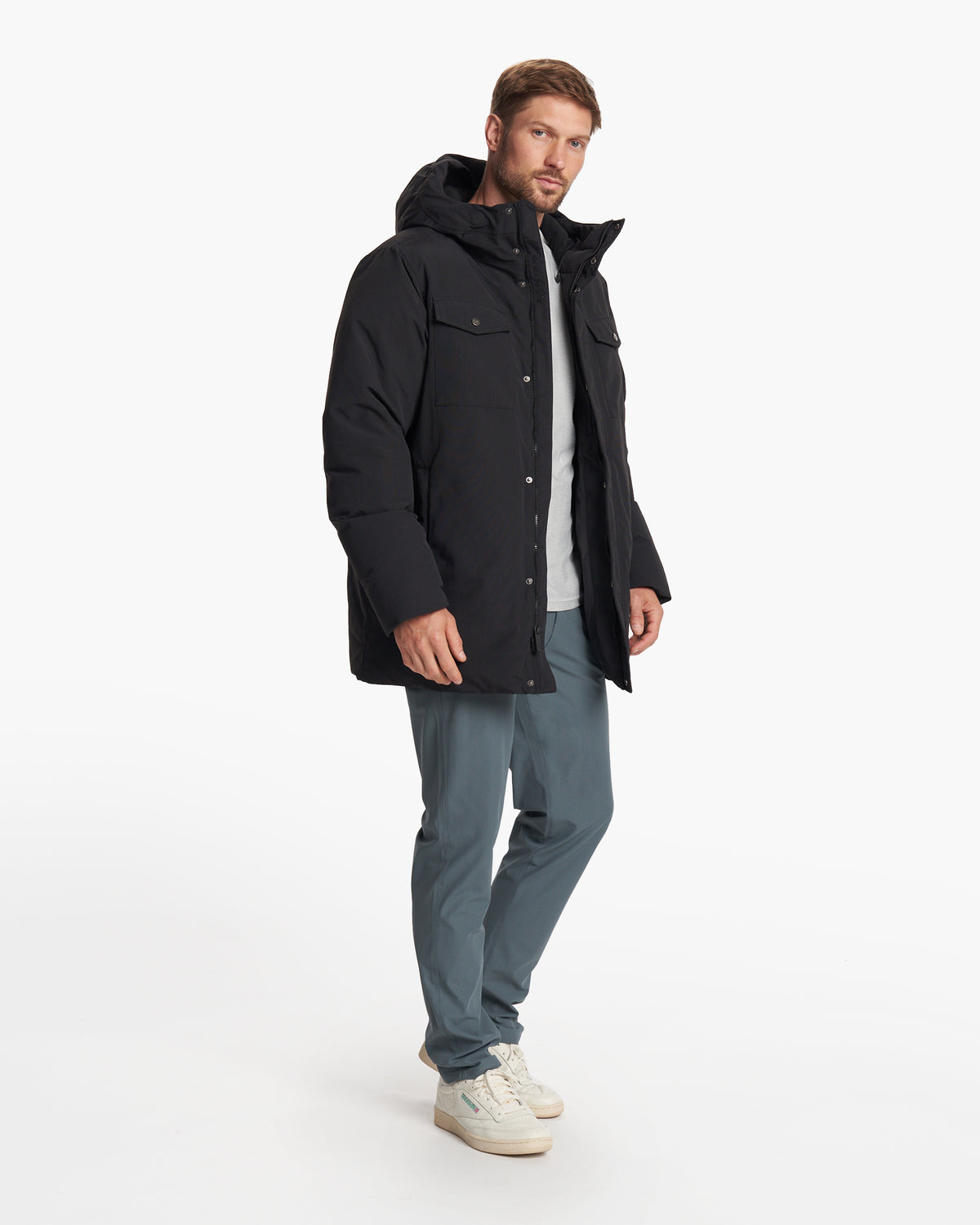 Northmost Insulated Parka Men's Black Down Parka | Vuori onsale - US 9268
