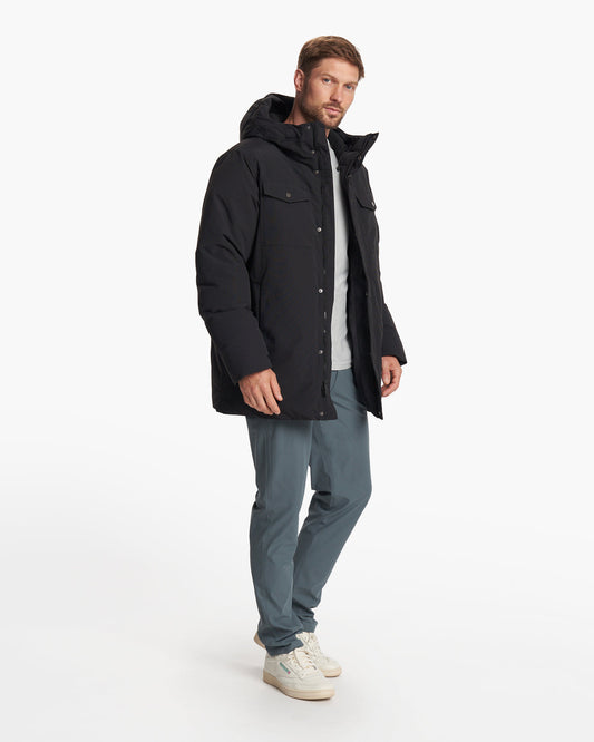 Northmost Insulated Parka Men's Black Down Parka | Vuori onsale - US 9268