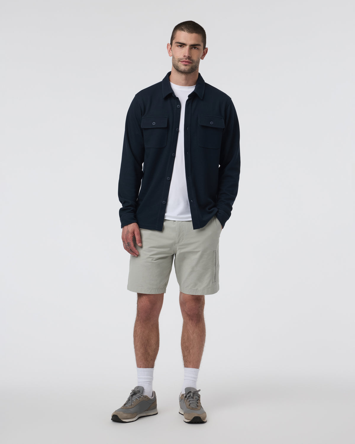 Waffle Shirt Jacket Ink | Vuori for sale - US 4713