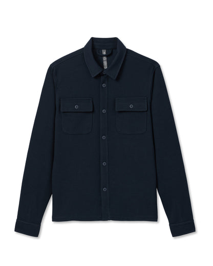 Waffle Shirt Jacket Ink | Vuori for sale - US 4713