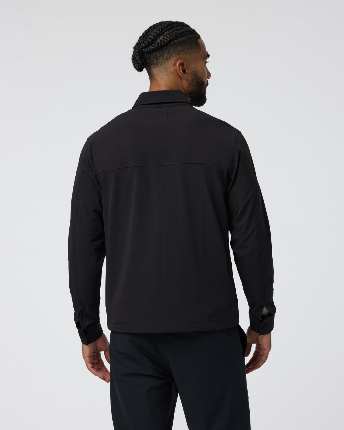 Lawson Tech Shirt Jacket Black | Vuori sale - US 3864