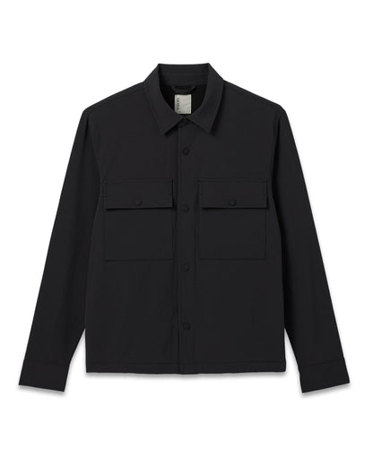 Lawson Tech Shirt Jacket Black | Vuori sale - US 3864