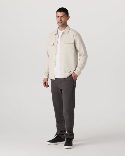Waffle Shirt Jacket Men's Mushroom Waffle Knit Top | Vuori onsale - US 9656