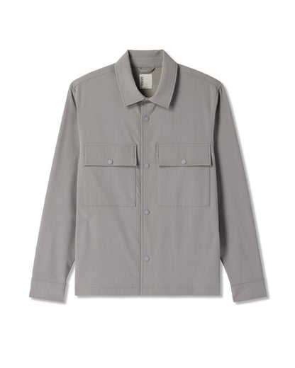 Lawson Tech Shirt Jacket Men's Shiitake Shirt Jacket | Vuori online - US 1012