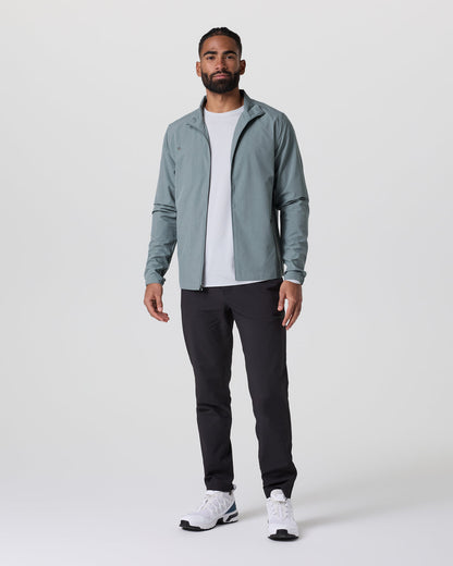 Venture Track Jacket Dusty Blue Linen Texture | Vuori discount - US 3955