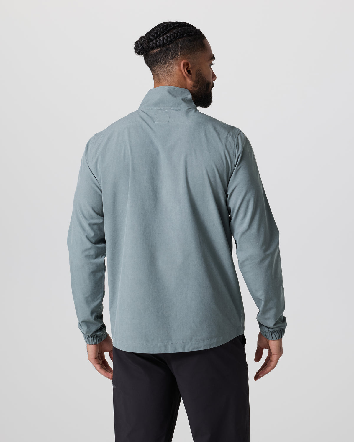 Venture Track Jacket Dusty Blue Linen Texture | Vuori discount - US 3955