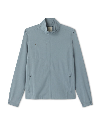 Venture Track Jacket Dusty Blue Linen Texture | Vuori discount - US 3955