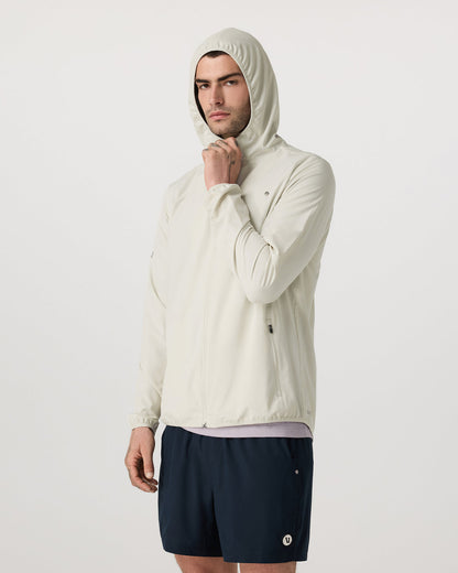 Outdoor Trainer Shell Men's Winter Grey Hooded Jacket | Vuori outlet - US 7559